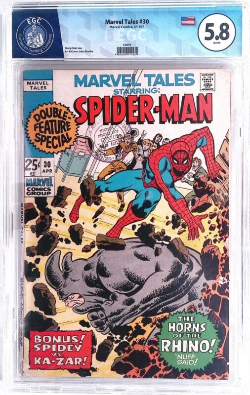 Marvel Tales #30 (1970) EGC 5.8 FN- | John Romita Cover | Silver Age Marvel Spider-Man Reprint Key