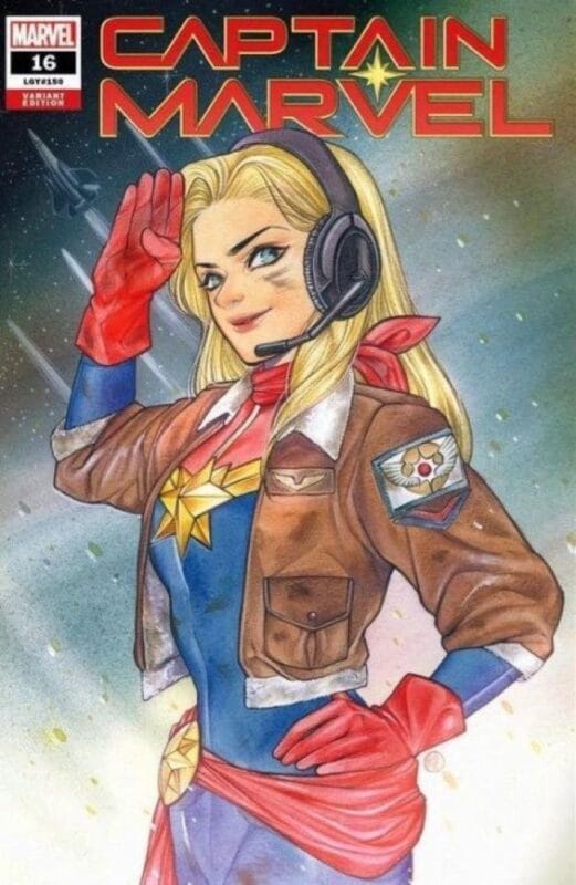 Captain Marvel #16 (2020) - Retailer Exclusive - Peach Momoko Variant (Limited to 3,000)