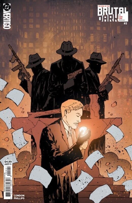 The Peril of the Brutal Dark: An Ezra Cain Mystery #2 - Cover B Christopher Mitten Variant