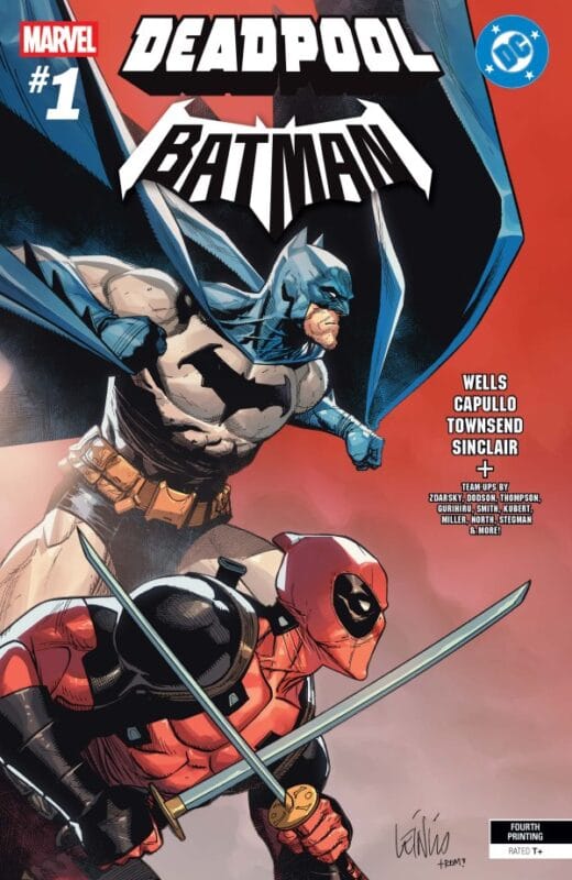 Marvel / DC: Deadpool / Batman #1 - 4th Printing Leinil Francis Yu