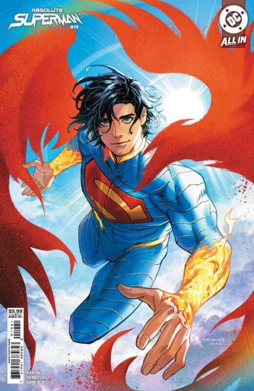 Absolute Superman #19 - Cover D Haining Variant