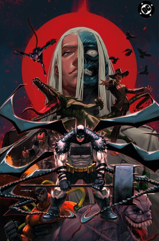 Absolute Batman #21 - Retailer Exclusive - Santa Fung Spot Foil Virgin Variant (Limited to 1,000)