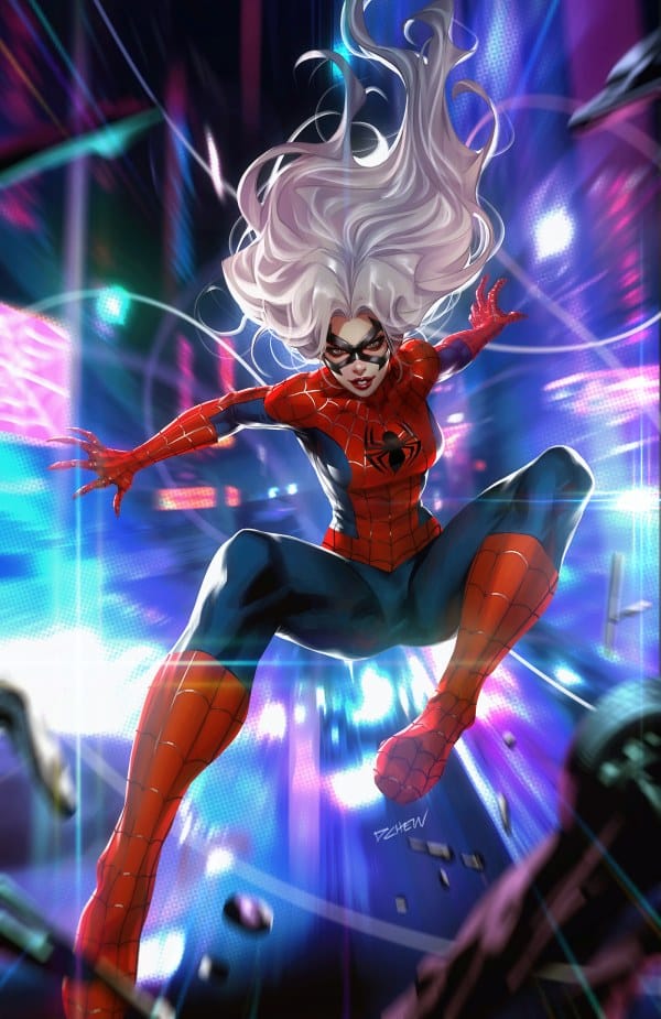 Black Cat #1 - 1 to 50 Derrick Chew Virgin Variant Black Cat #1 - 1:50 Derrick Chew Virgin Variant - Image 1
