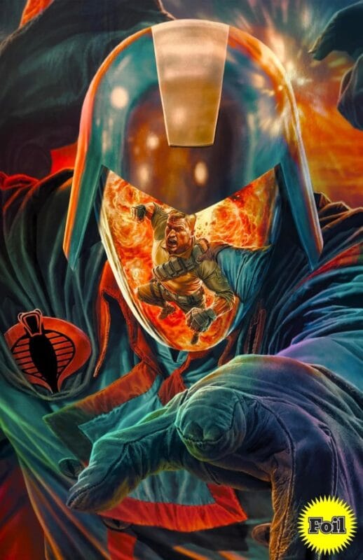 G.I. Joe #1 (2024) - Retailer Exclusive - Lee Bermejo Foil Virgin Variant (Limited to 500)