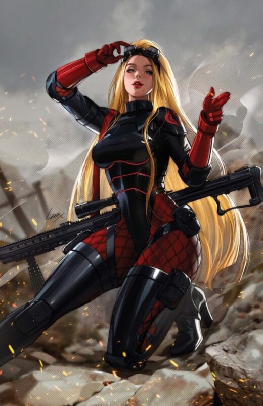 G.I. Joe #1 - Retailer Exclusive - Lesley 'Leirix' Li Virgin Variant (Limited to 750)