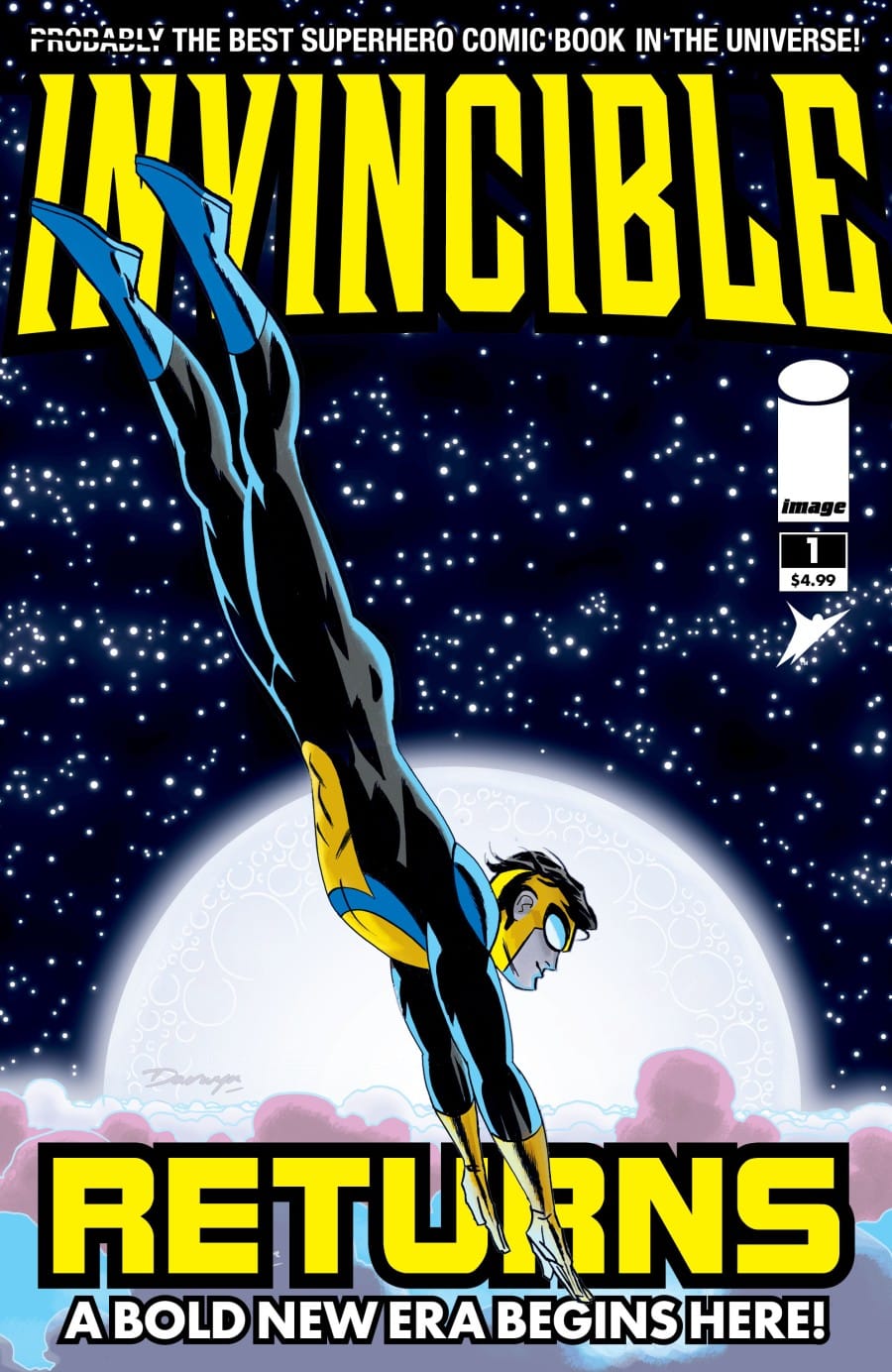 Invincible Returns #1 - Facsimile Edition 2026 Darwyn Cooke Variant Invincible Returns #1 - Facsimile Edition 2026 Darwyn Cooke Variant