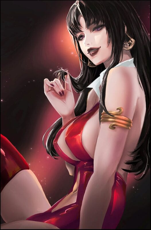 Vampirella #1 - Retailer Exclusive - CGLAS Cover A Virgin Red Variant (Limited to 200)